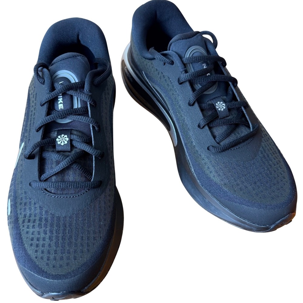 Nike Journey Run Mens Black Metallic Silver Running Shoes IM3374-001 Size 8.5